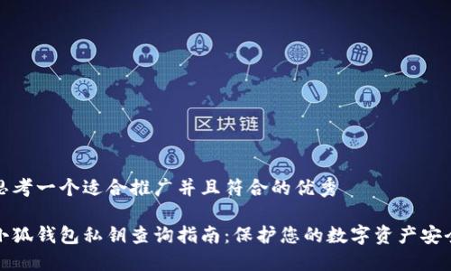 思考一个适合推广并且符合的优秀

小狐钱包私钥查询指南：保护您的数字资产安全